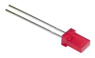 MP007957 - LED, Super Orange Red, Through Hole, 2mm x 5.25mm, 20 mA, 2 V, 625 nm - MULTICOMP PRO
