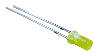 MP007988 - LED, Super Yellow, Through Hole, T-1 (3mm), 20 mA, 2 V, 590 nm - MULTICOMP PRO