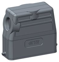 T1339160120-000 - Heavy Duty Connector, Hood, Side Entry, Aluminium Alloy Body, 1 Lever - TE CONNECTIVITY