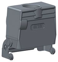 T1739101120-000 - Heavy Duty Connector, Hood, Aluminium Alloy Body, 1 Lever, AMP HA Series Heavy Duty Connectors - TE CONNECTIVITY