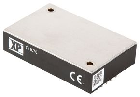 QHL75300S24 - Isolated Through Hole DC/DC Converter, 2.5:1, 75 W, 1 Output, 24 V, 3.12 A - XP POWER