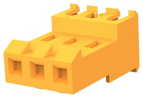 3-640599-3 - IDC Connector, IDC Receptacle, Female, 3.96 mm, 1 Row, 3 Contacts, Cable Mount - AMP - TE CONNECTIVITY
