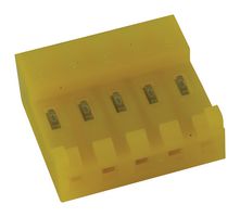 3-643818-5 - IDC Connector, IDC Receptacle, Female, 3.96 mm, 1 Row, 5 Contacts, Cable Mount - AMP - TE CONNECTIVITY