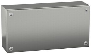 NSYSBX204012 - Metal Enclosure, Industrial, Multipurpose, 304 Stainless Steel, 200 mm, 400 mm, 120 mm, IK10, IP66 - SCHNEIDER ELECTRIC