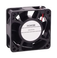 06025VA-24M-AA-00 - DC Axial Fan, 24 V, Square, 60 mm, 25 mm, Ball Bearing, 24 CFM - NMB TECHNOLOGIES