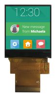 MDT0130CIS-MULTI - TFT LCD, 1.3 ", 240 x 240 Pixels, Square, RGB, 3.3V - MIDAS