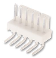 22-05-3061 - Pin Header, Signal, Wire-to-Board, 2.54 mm, 1 Rows, 6 Contacts, Through Hole Right Angle - MOLEX