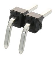 22-28-8020 - Pin Header, Signal, 2.54 mm, 1 Rows, 2 Contacts, Through Hole Right Angle, KK 254 42377 Series - MOLEX
