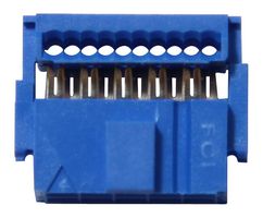 66900-310LF - IDC Connector, IDC Receptacle, Female, 2.54 mm, 2 Row, 10 Contacts, Cable Mount - AMPHENOL COMMUNICATIONS SOLUTIONS