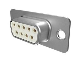 DEP09S065TLF - D Sub Connector, Standard, Receptacle, DP Series, 9 Contacts, DE, Solder Cup - AMPHENOL COMMUNICATIONS SOLUTIONS