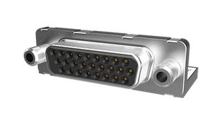 ICD26S13E4GX00LF - D Sub Connector, High Density, Receptacle, FCI COMPACT D ICD Series, 26 Contacts, DA, Solder - AMPHENOL COMMUNICATIONS SOLUTIONS