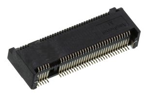 MDT420B01001 - Card Edge Connector, Dual Side, 67 Contacts, Surface Mount, Right Angle, Solder - AMPHENOL COMMUNICATIONS SOLUTIONS