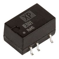 IES0124S12 - Isolated Surface Mount DC/DC Converter, ITE, 1:1, 1 W, 1 Output, 12 V, 84 mA - XP POWER