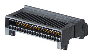 170432-0002 - I/O Connector, 38 Contacts, Receptacle, zQSFP+ Cage, Surface Mount Right Angle, 170432 Series - MOLEX