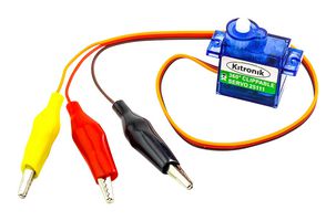 25111 - DC Motor, Servomotor, RC Hobby, 100 RPM, BBC micro:bit, 4.8 V to 6 V Supply - KITRONIK