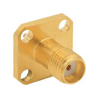 RFSMAA4JCDLF - RF / Coaxial Connector, SMA Coaxial, Straight Flanged Jack, Solder, 50 ohm, Beryllium Copper - BULGIN LIMITED