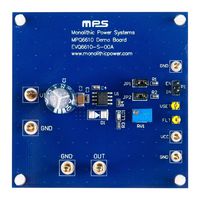 EVQ6610-S-00A - Evaluation Board, MPQ6610GS, Half Bridge Driver, Power Management - MONOLITHIC POWER SYSTEMS (MPS)
