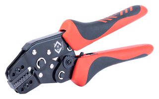 T3692A - Crimp Tool, Ratchet, 0.14mm - 2.5mm² Small Bootlace Ferrules - CK TOOLS
