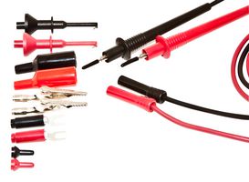 110006 - Test Lead Kit, Plunger Clip, Insulator, Clip, Fork Conn, Insulator Extension - MUELLER ELECTRIC