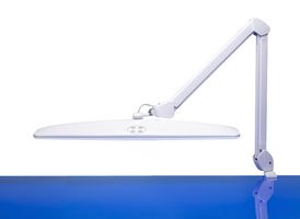 LC8025LED - Task Lamp, Dual Dimmer Function, 84 x LED, 1600 Lumen, 90 CRI, 220 V to 240 V, 21 W - LIGHTCRAFT