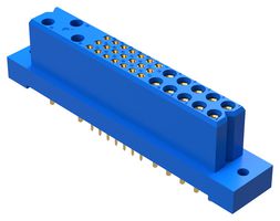 PCIM37W16M400A1/AA - Rectangular Power Connector, 37 Contacts, PCIM Series, Panel PCB Mount, Through Hole Right Angle - POSITRONIC