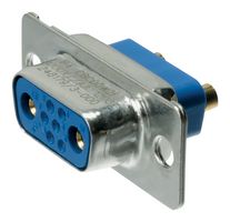 CBC7W2S0000X/AA - D Sub Connector Housing, 7 Ways, Combo Layout D Sub, DA-7W2, CBC Series, Receptacle, Steel Body - POSITRONIC