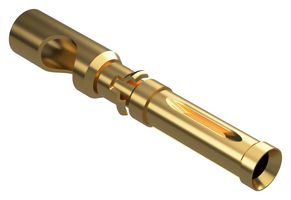 FS120N2/AA - Rectangular Power Contact, PCS Series, Gold Plated Contacts, Copper Alloy, Socket, Solder Cup - POSITRONIC