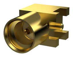 PCB.MMCXFRAJ.A - RF / Coaxial Connector, MMCX Coaxial, Right Angle Jack, Through Hole Right Angle, 50 ohm - TAOGLAS