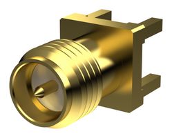 PCB.SMAFRPST.HT - RF / Coaxial Connector, SMA RP Coaxial, Straight Jack, Through Hole Vertical, 50 ohm - TAOGLAS