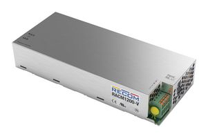 RACM1200-24SAV/ENC/PMB - AC/DC Enclosed Power Supply (PSU), ITE & Medical, 1 Outputs, 1.2 kW, 24 VDC, 50 A - RECOM POWER