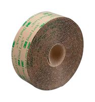 SJ457D, BLACK, 10M X 25MM - Tape, Hook & Loop, Dual Lock SJ457D Series, 10m Roll Length, 25mm Tape Width, Black - 3M