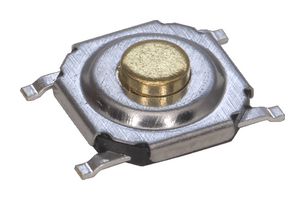 PTS526SM20SMTR21 LFS - Tactile Switch, PTS526 Series, Top Actuated, Surface Mount, Round Button, 160 gf, 50mA at 12VDC - C&K COMPONENTS