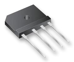 GBJ604-F - Bridge Rectifier, Single Phase, 400 V, 6 A, GBJ, 4 Pins, 1 V - DIODES INC.