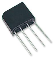 KBP005G - Bridge Rectifier, Single Phase, 50 V, 1.5 A, KBP, 4 Pins, 1.1 V - DIODES INC.