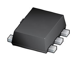 DZQA6V8AXV5-7 - TVS Diode, 4.3 V, 13 V, SOT-553, 5 Pins - DIODES INC.
