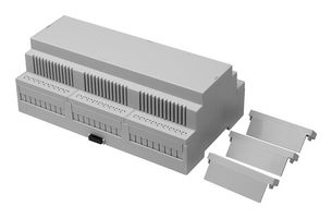 CNMB/9V/KIT - Plastic Enclosure, DIN Rail, Polycarbonate, 58 mm, 90 mm, 159.2 mm, IP20 - CAMDENBOSS