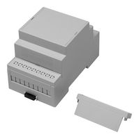 CNMB/3/KIT - Plastic Enclosure, DIN Rail, Polycarbonate, 58 mm, 90 mm, 53 mm, IP20 - CAMDENBOSS