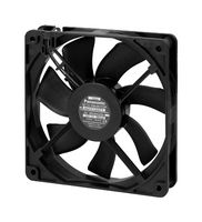 ASFP16372 - DC Axial Fan, 12 V, Square, 120 mm, 25 mm, Ball Bearing - PANASONIC
