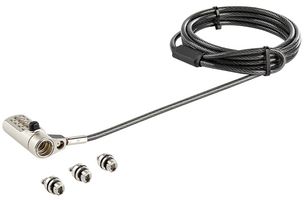 LTULOCK4D - Laptop Lock, Cable, Universal, 4 Digit Combination, 2m - STARTECH