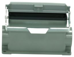 MP009426 - Heavy Duty Connector, Base, Bulkhead Mount, Side Entry, Aluminium Body, 1 Lever, 24B - MULTICOMP PRO