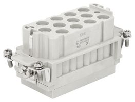 MP009616 - Heavy Duty Connector, Combination, 40A/10A, MP-HK INSERTS, Insert, 14+PE Contacts, 16B, Receptacle - MULTICOMP PRO