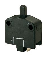 1115.2101 - Microswitch, Snap Action, Pin Plunger, SPST-NC, Quick Connect, 16 A - MARQUARDT