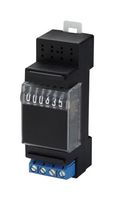 635550 - Totalizing Counter, 6 Digit, 4 mm, 230 V, Type 635 Series - HENGSTLER