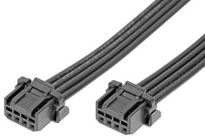 219652-1042 - Cable Assembly, Micro-One 2.0 Receptacle to Micro-One 2.0 Receptacle, 4 Ways, 2 mm, 1 Row, 150 mm - MOLEX