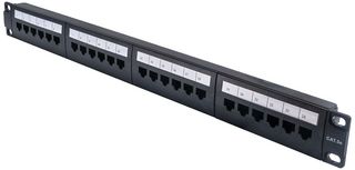 FF24C2 - Patch Panel, RJ45, 24 Ports, Cat5e - TUK