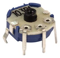 PDB082-P10-503A3 - Rotary Potentiometer, 50 kohm, 1 Turns, Audio, 30 mW, ± 30%, PDB08 Series - BOURNS