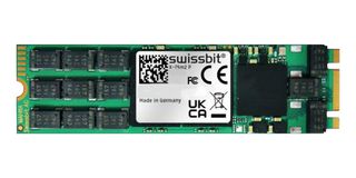 SFSA1T92M2AK4TA-I-8C-61B-STD - SSD, M.2 SATA SSD, M.2 2280, SATA 6 Gb/s (SATA III), 1.92 TB, 3D TLC NAND - SWISSBIT