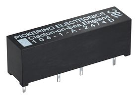104-1-A-12/3D - Reed Relay, SPST-NO, 12 V, 104 Series, Through Hole, 500 ohm, 1 A - PICKERING