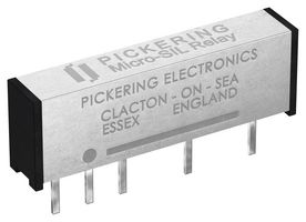 108-1-C-12/3D - Reed Relay, SPDT, 12 V, Micro-SIL 108 Series, Through Hole, 1 kohm, 250 mA - PICKERING