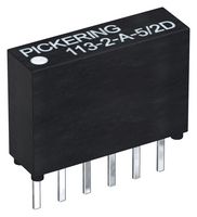 113-2-A-5/2D - Reed Relay, DPST-NO, 5 V, 113 Series, Through Hole, 150 ohm, 500 mA - PICKERING